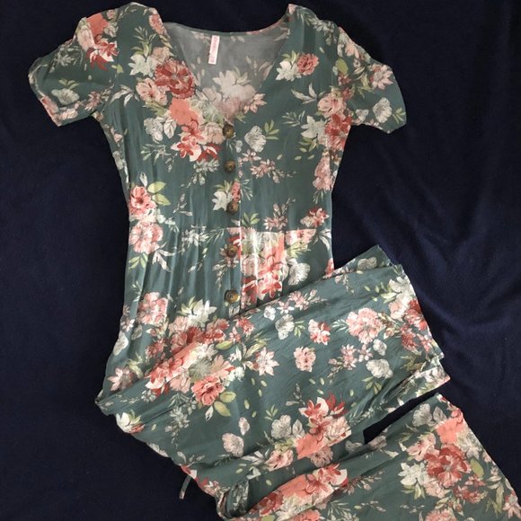 Floral jumpsuit - Picture 3 of 3